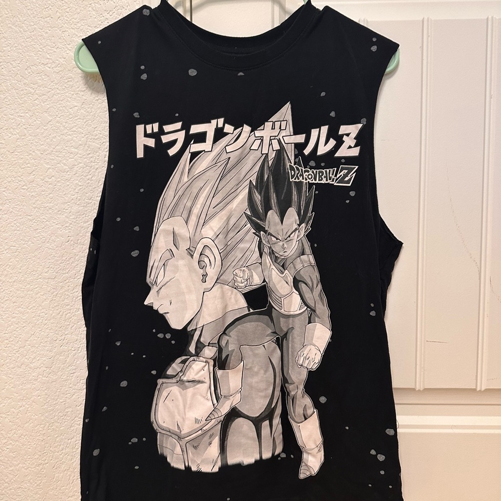 Vegeta dragon ball z men’s muscle tank